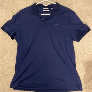 Calvin Klein - Mens Navy Polo. Medium.